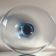 Sculptural Holmegaard bowl Danish 1950