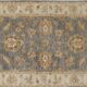 Handmade Beige & Grey Wool Runner Rug, Oriental Hallway Carpet 70x292 cm