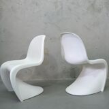 A set of 2  Panton Chairs by Verner Panton for Vitra