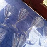 10 engraved stemware