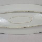 Plat à poisson en porcelaine