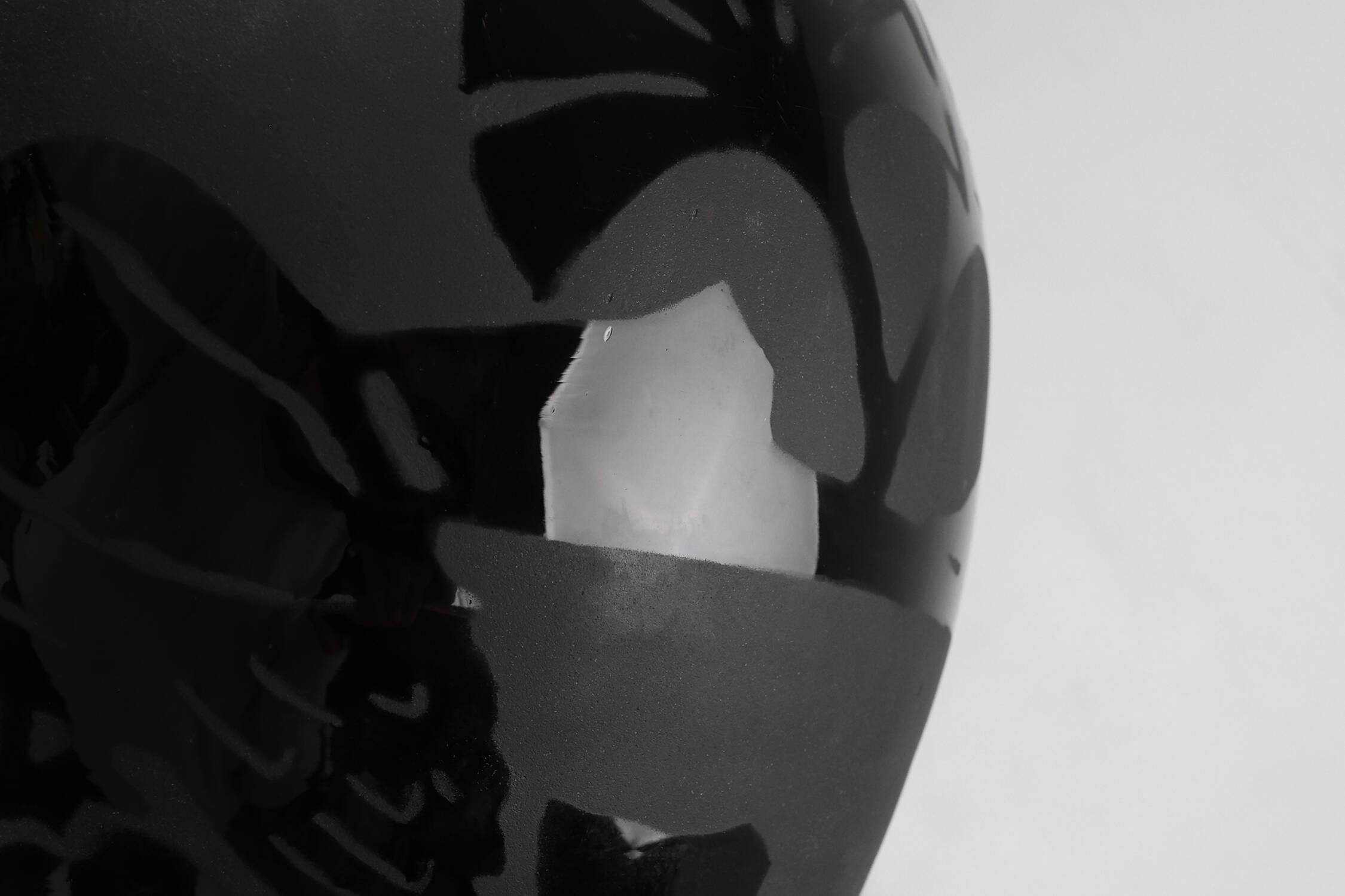 Large vase by Paul Heller and The Boom Glass “De Rupel”, Belgium 1930s