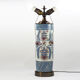 Mid-Century Ceramic Lamp by Marianne Johnson Hansen for Aluminia Faience