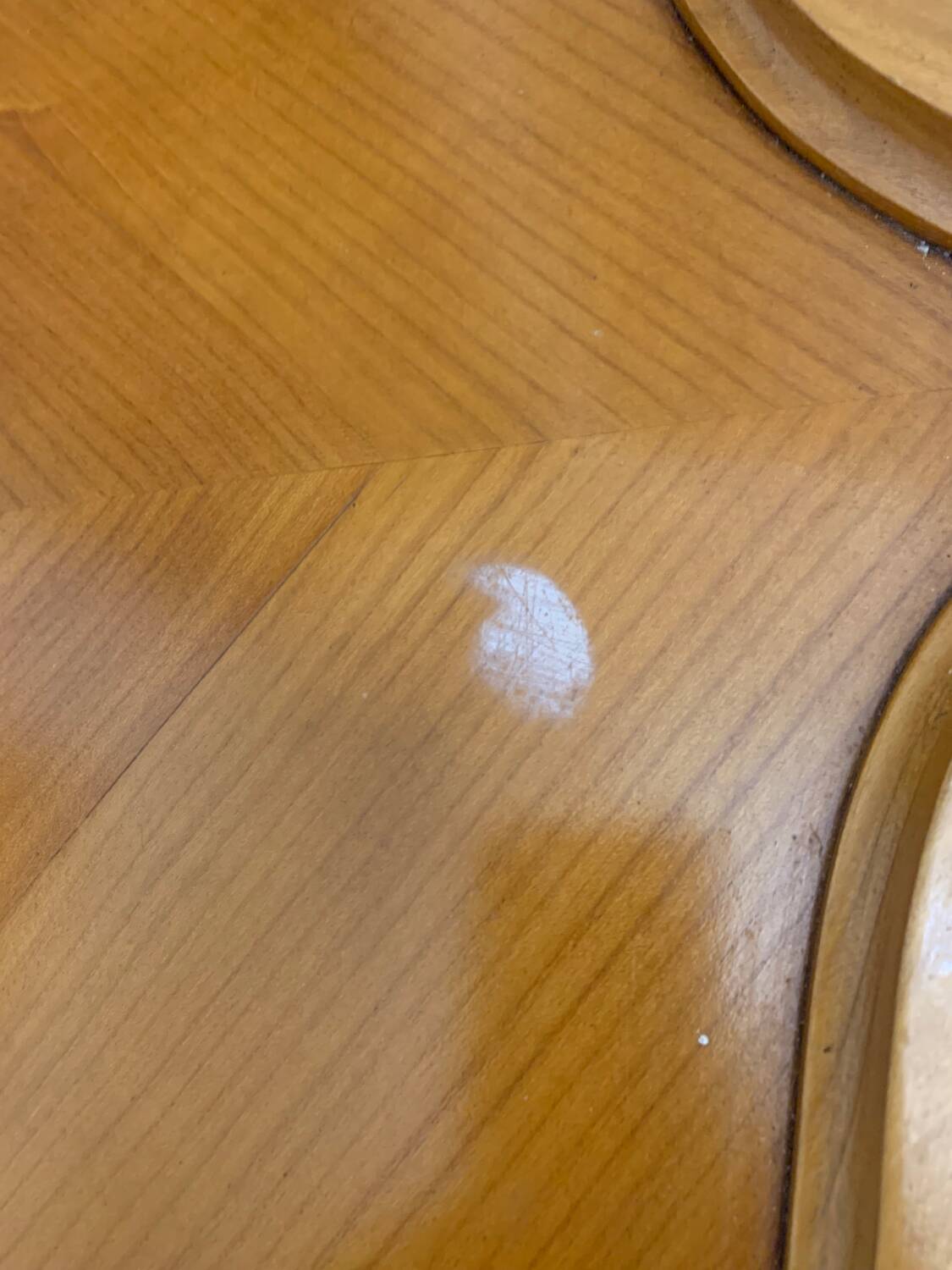 Table basse merisier