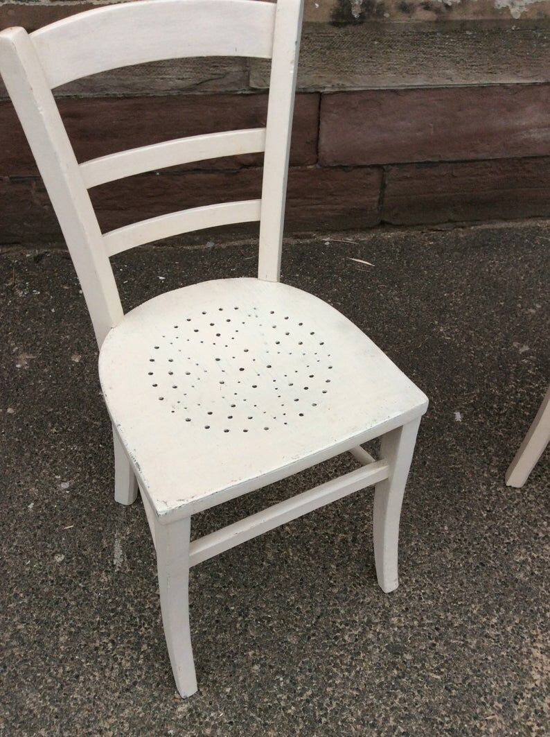 2 chaises bistrot brasserie