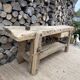 Renovated carpenter's workbench 170cm