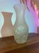 Molded glass vase