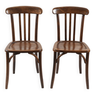 Pair of bistro chairs