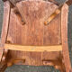 Vintage wooden bistro-style chair