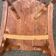 Chaise vintage en bois style bistrot