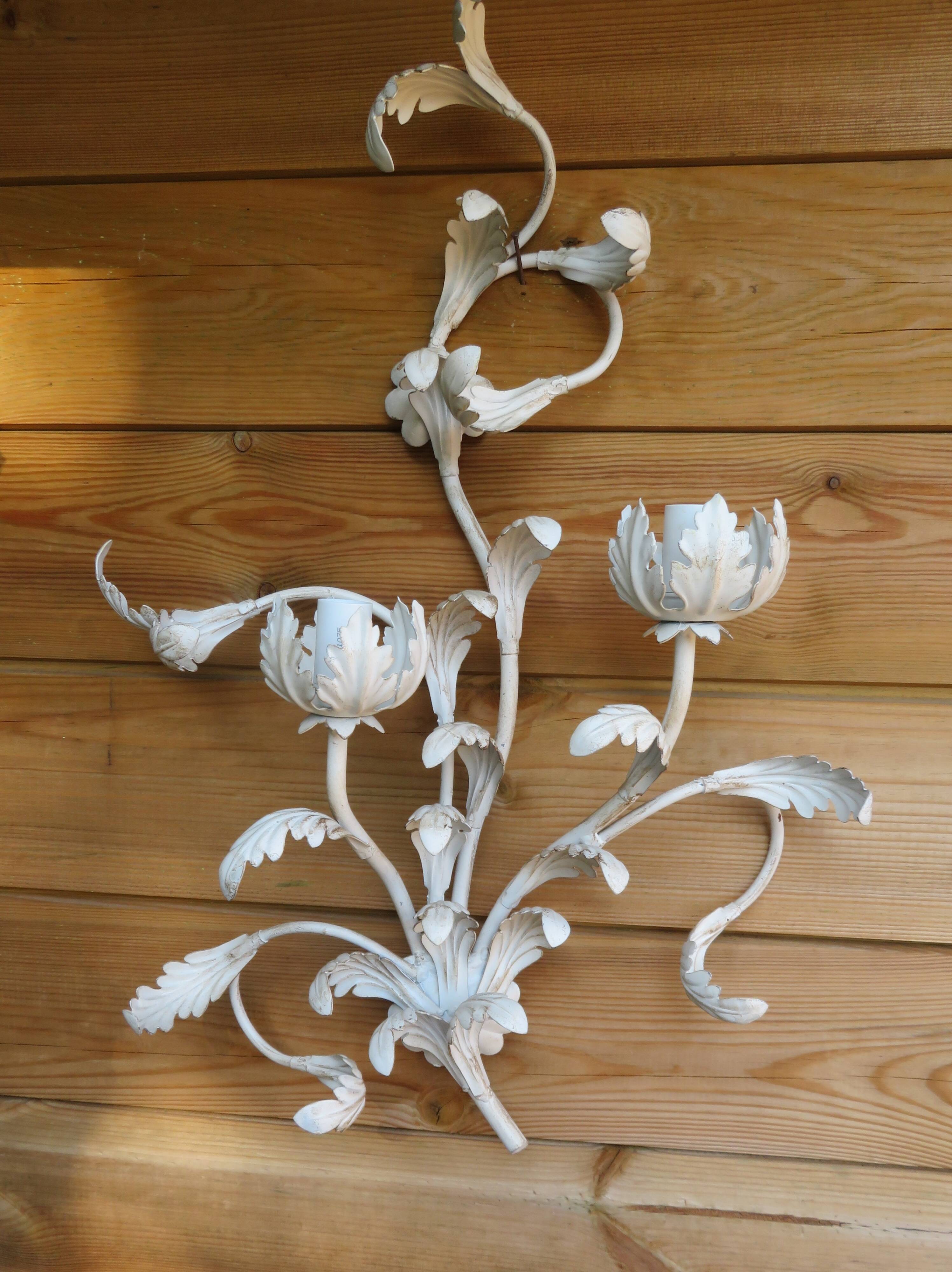 Large Florentine wall sconce