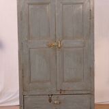 Armoire en teck et métal