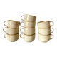 Porcelain stoneware cups