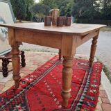 Vintage farmhouse table pich pine