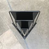 Postmodern vintage magazine rack by Markus Börgens for D-Tec, 1980s.