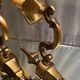 Pair of Louis XIV style brass sconces