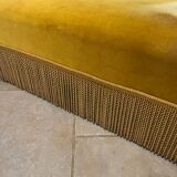 Golden velvet daybed
