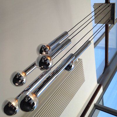 Ceiling lamp by Motoko Ishii for Staff, 1960s