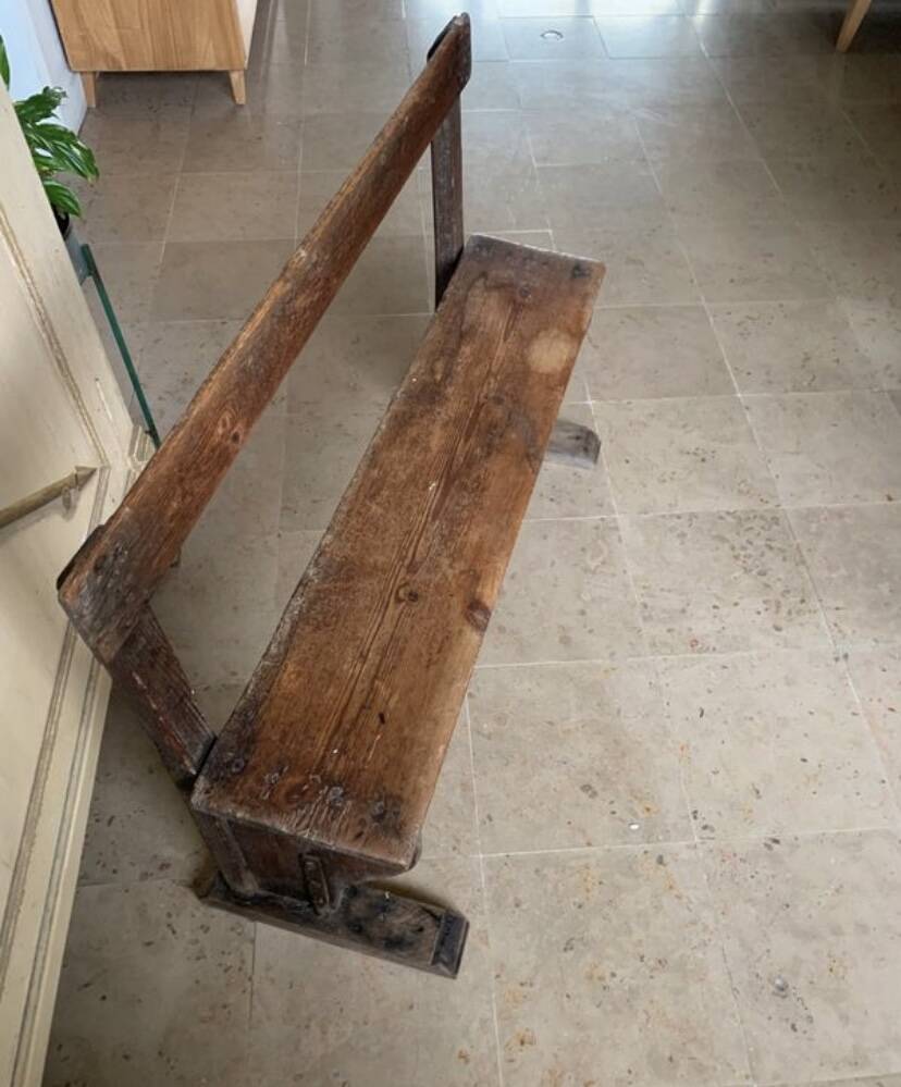 Early 19th century children's bench