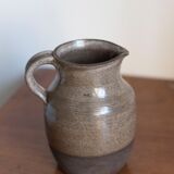 Signed sandstone pitcher