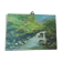 Peinture sur panneau, paysage de campagne, fin du XIXe siècle