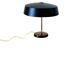 Lampe de table/de bureau vintage noire VEB Narva