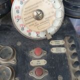 Wood and Bakelite telephone