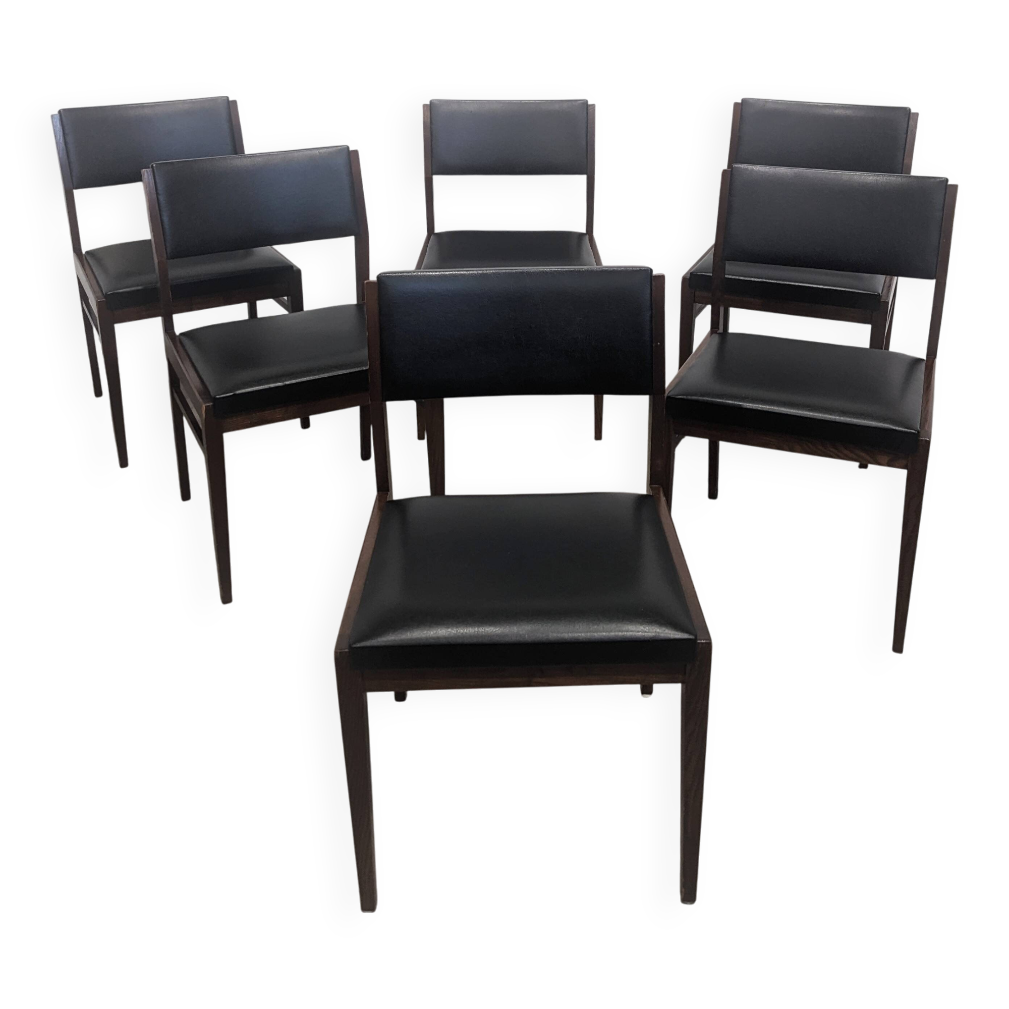 Set of 6 vintage chairs