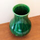 Vase en céramique d'Acollay décor flamé vert