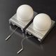 Pair of vintage 1970 wall lights