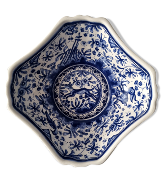 Plat Coimbra décor chien
