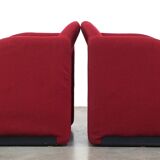 Set of 2 Vintage Artifort design armchair