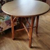 Table en rotin