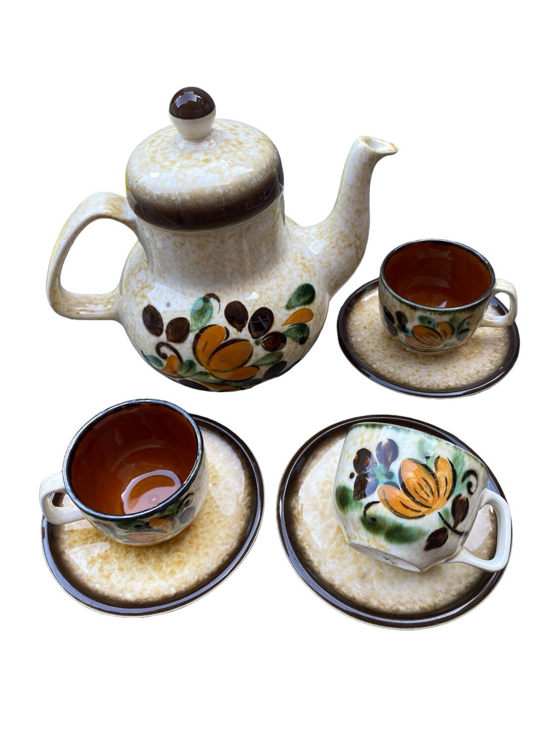 Ensemble à café/thé Boch La Louvière modèle Corfu