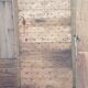 18th century studded chestnut door