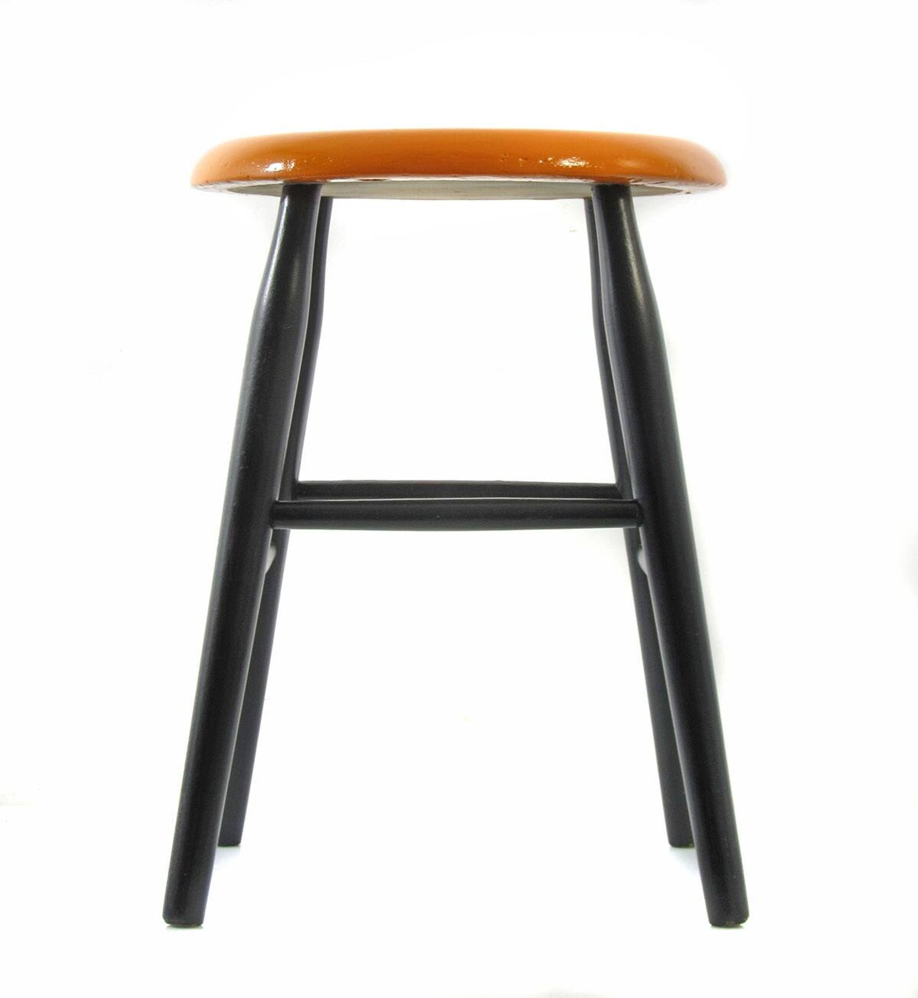 1960s Tapiovaara style stool from Finland