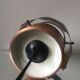 Danish ceiling pendant 1960's in black & copper metal Jo Hammerborg