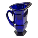 Carafe verre bleu de bristol