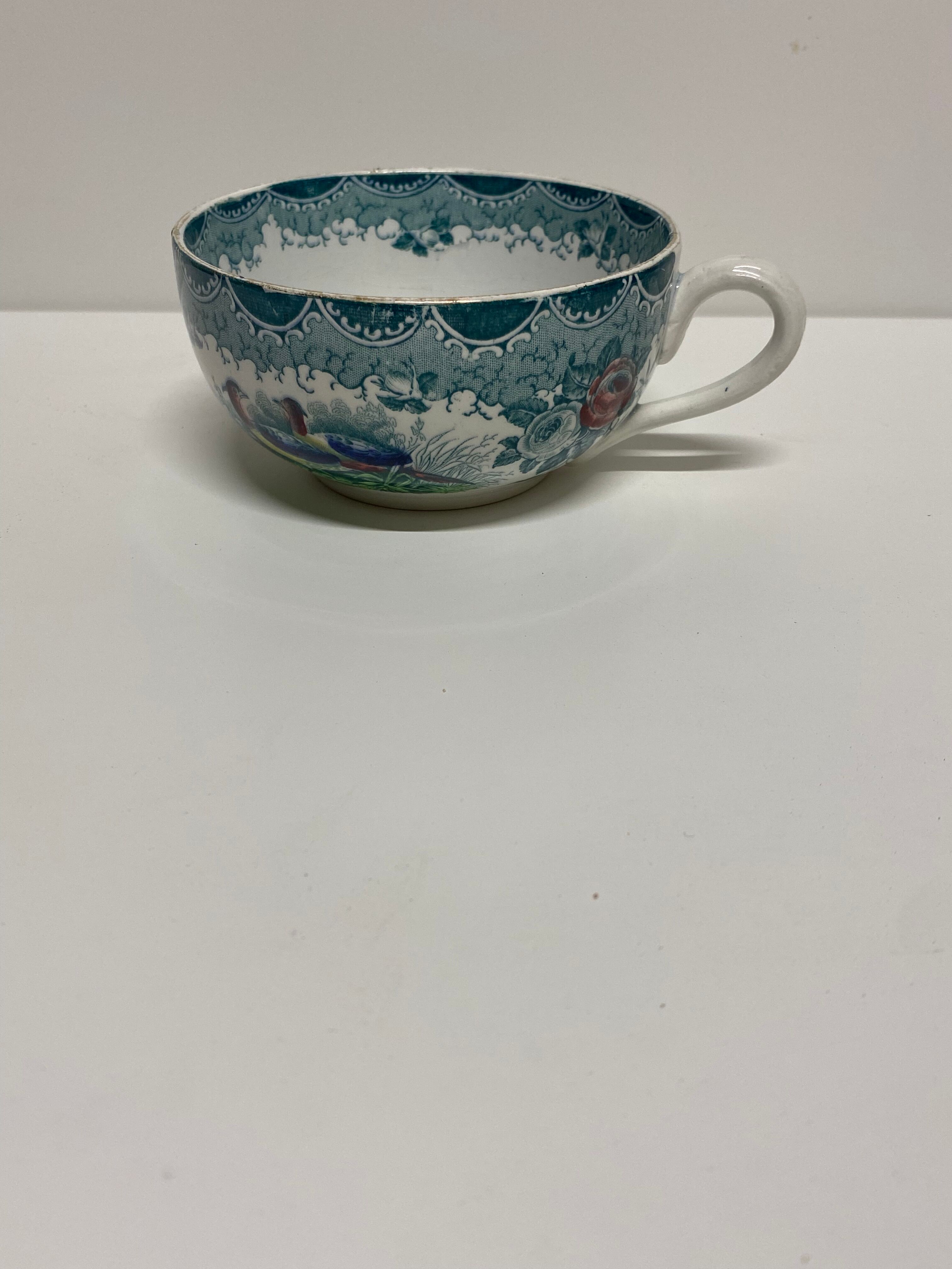 Vintage cup with handle