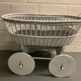 Rattan cradle