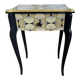 Upcycled Art Deco bedside table – gold & vintage mirrors