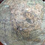 Old globe in plaster G.Thomas