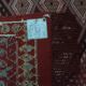 Traditional Ethnic Red Artisan Rug, Geometric Berber Rug