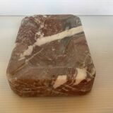 Empty marble ashtray pocket