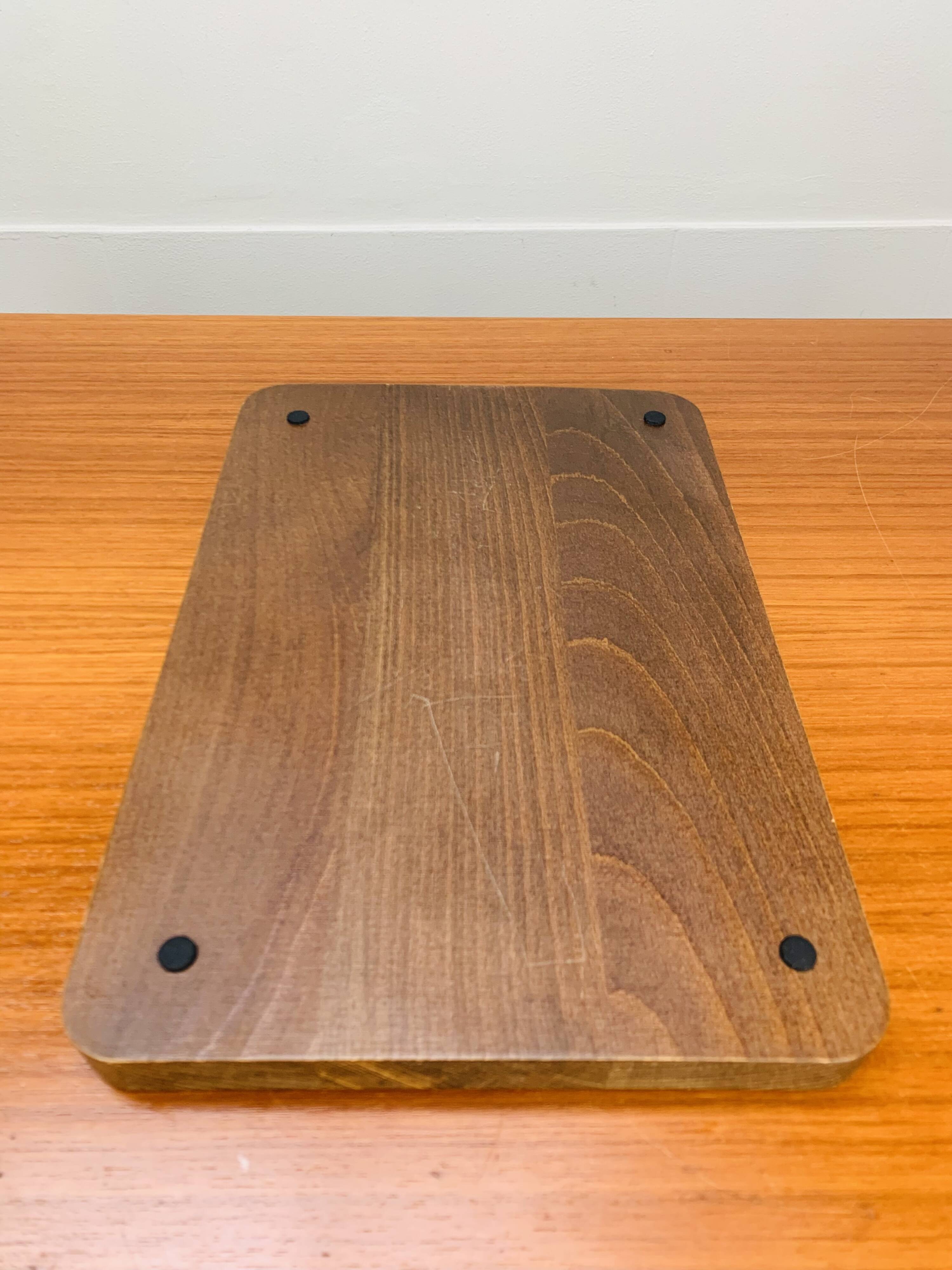 Vintage Scandinavian teak tray