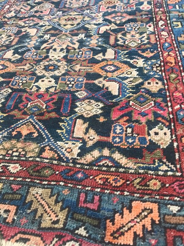 Old carpet north west Persian 100x298 cm