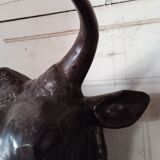 Food sign / cast iron bull mouth