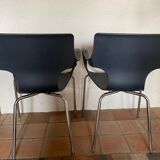 Lot of two design armchairs