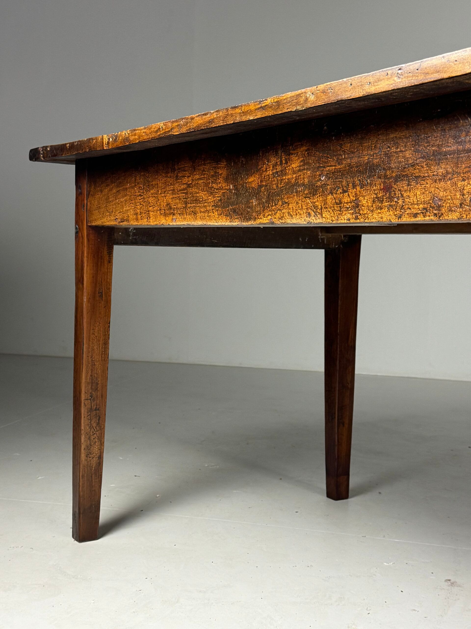 French antique dining table 242 cm