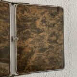 Miroir triptyque de barbier en verre biseauté, 1930